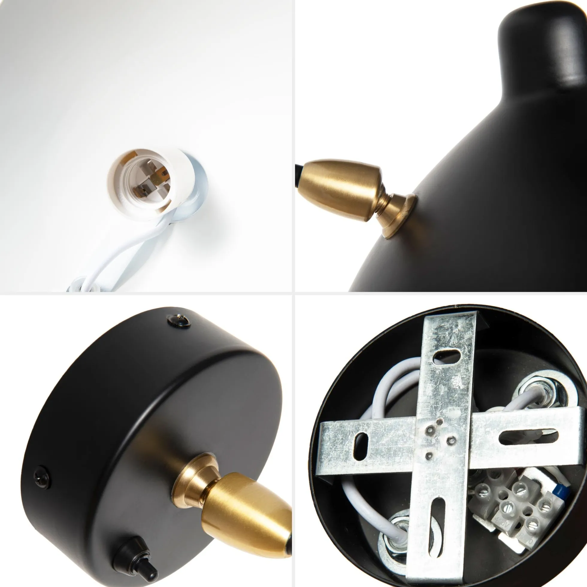 Aplique de pared de diseño "Lumen" - E27