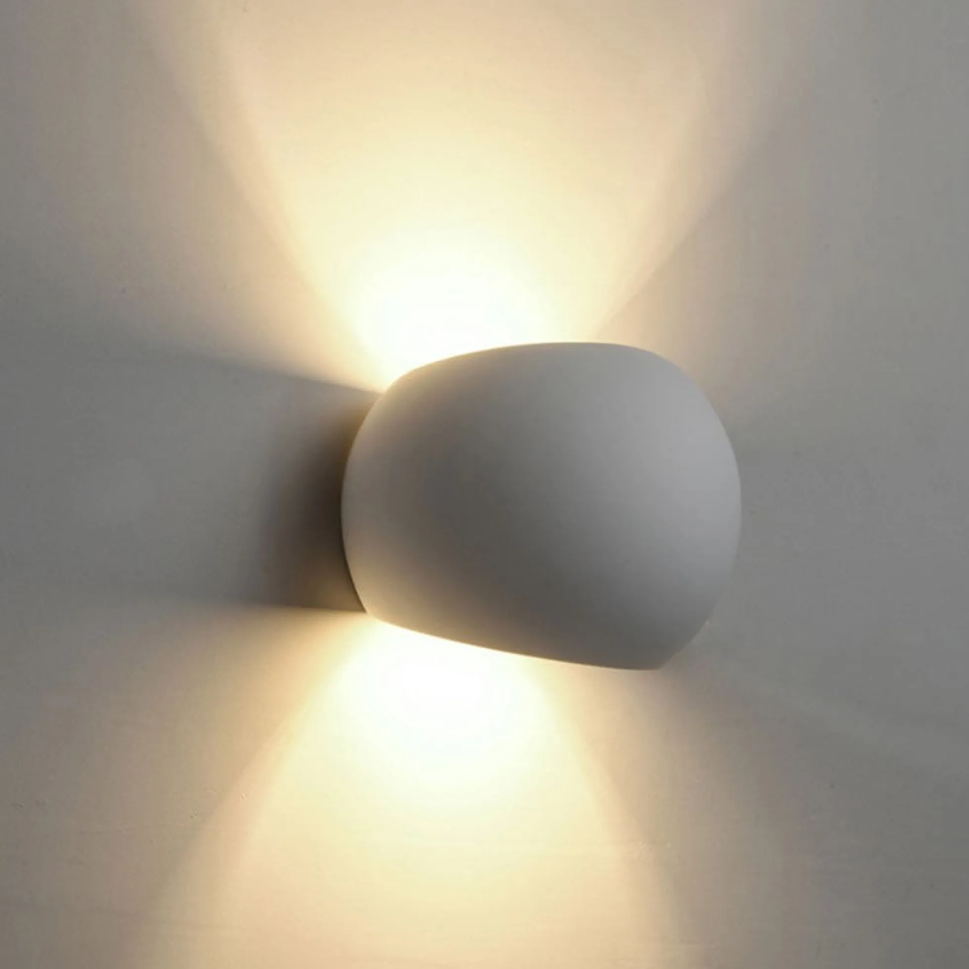 Aplique de pared de escayola "Ball" G9