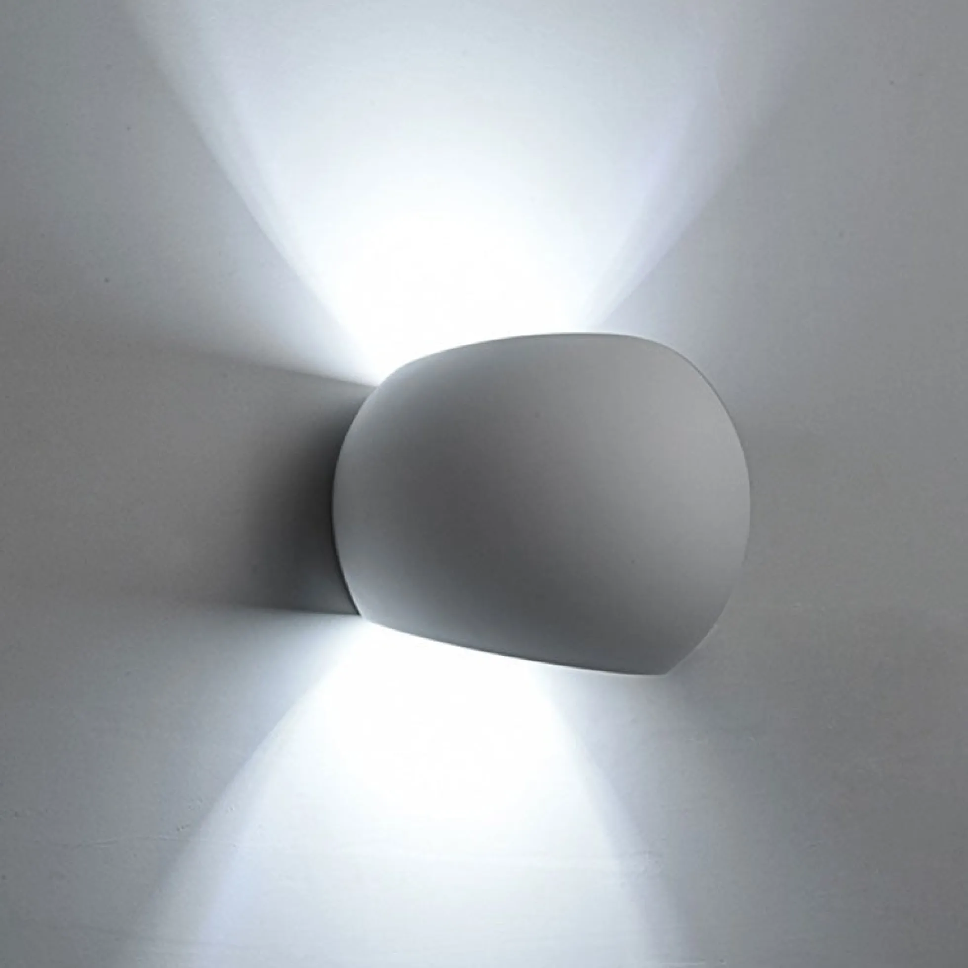 Aplique de pared de escayola "Ball" G9