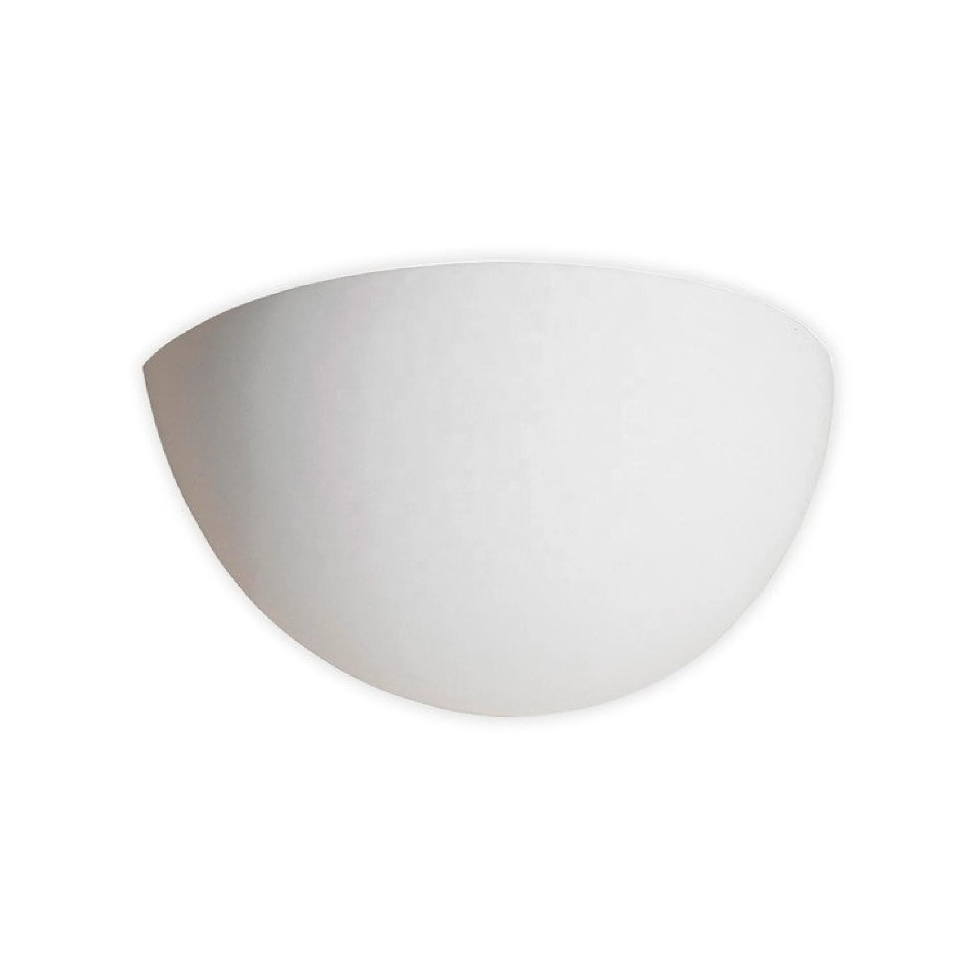 Aplique de pared de escayola "HALF" E14