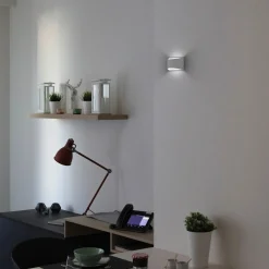 Aplique de pared de escayola "PEARL" - Doble cara - G9