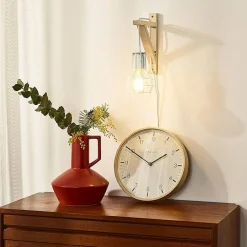 Aplique de pared de madera jaula