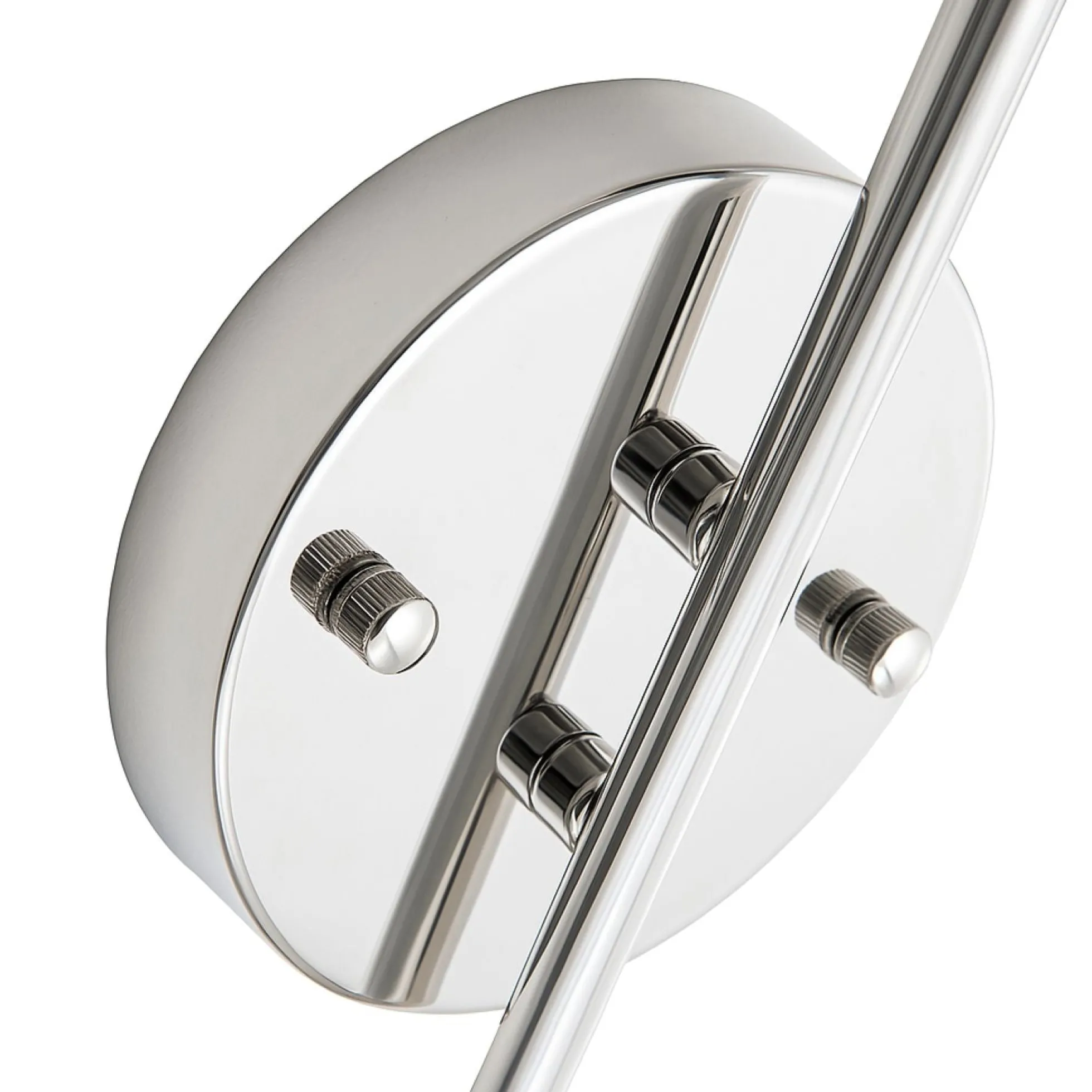 Aplique de pared doble bola cristal "Double"