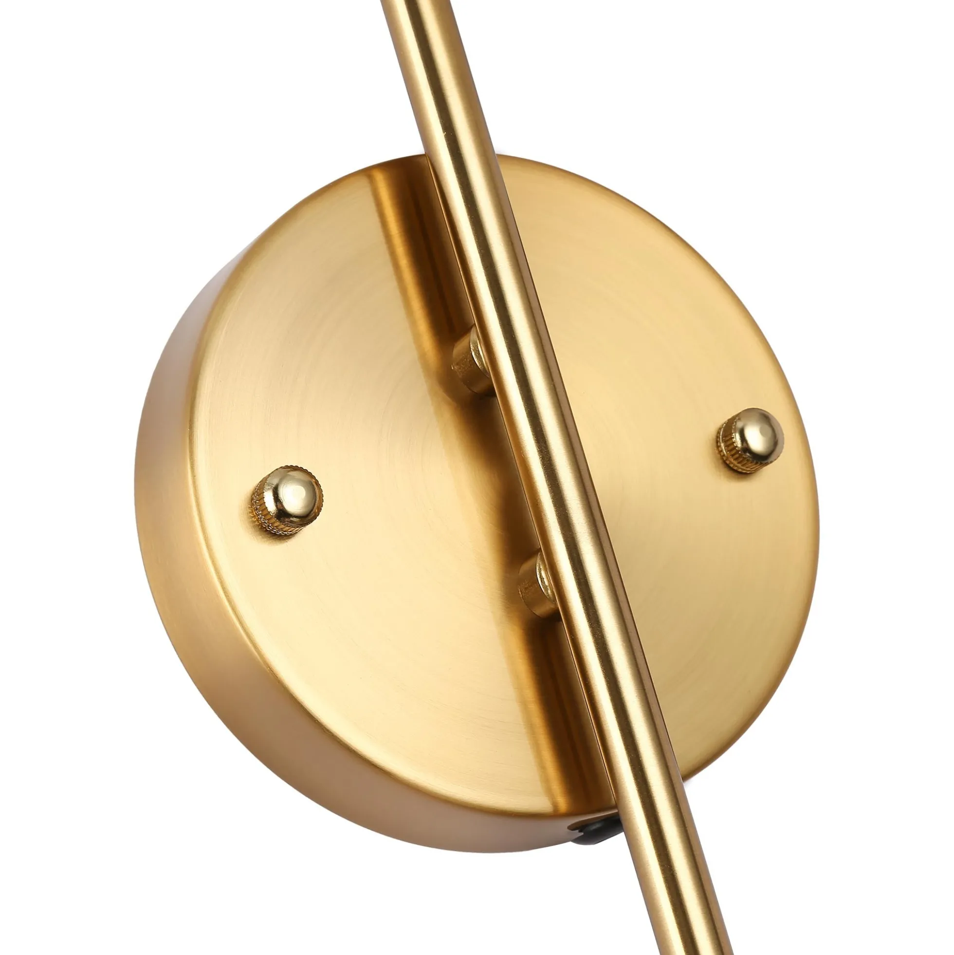 Aplique de pared doble bola cristal "Double"