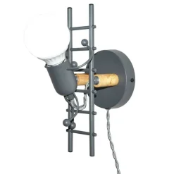 Aplique de Pared "Doll " - Con interruptor y enchufe - E27