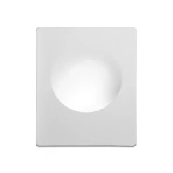 Aplique de pared empotrable circulo de escayola 