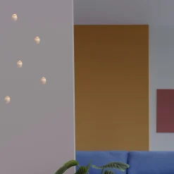 Aplique de pared empotrable de escayola 