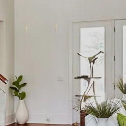 Aplique de pared empotrable de escayola 