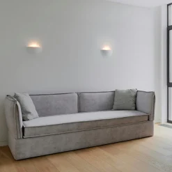 Aplique de pared empotrable de escayola