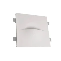 Aplique de pared empotrable de escayola