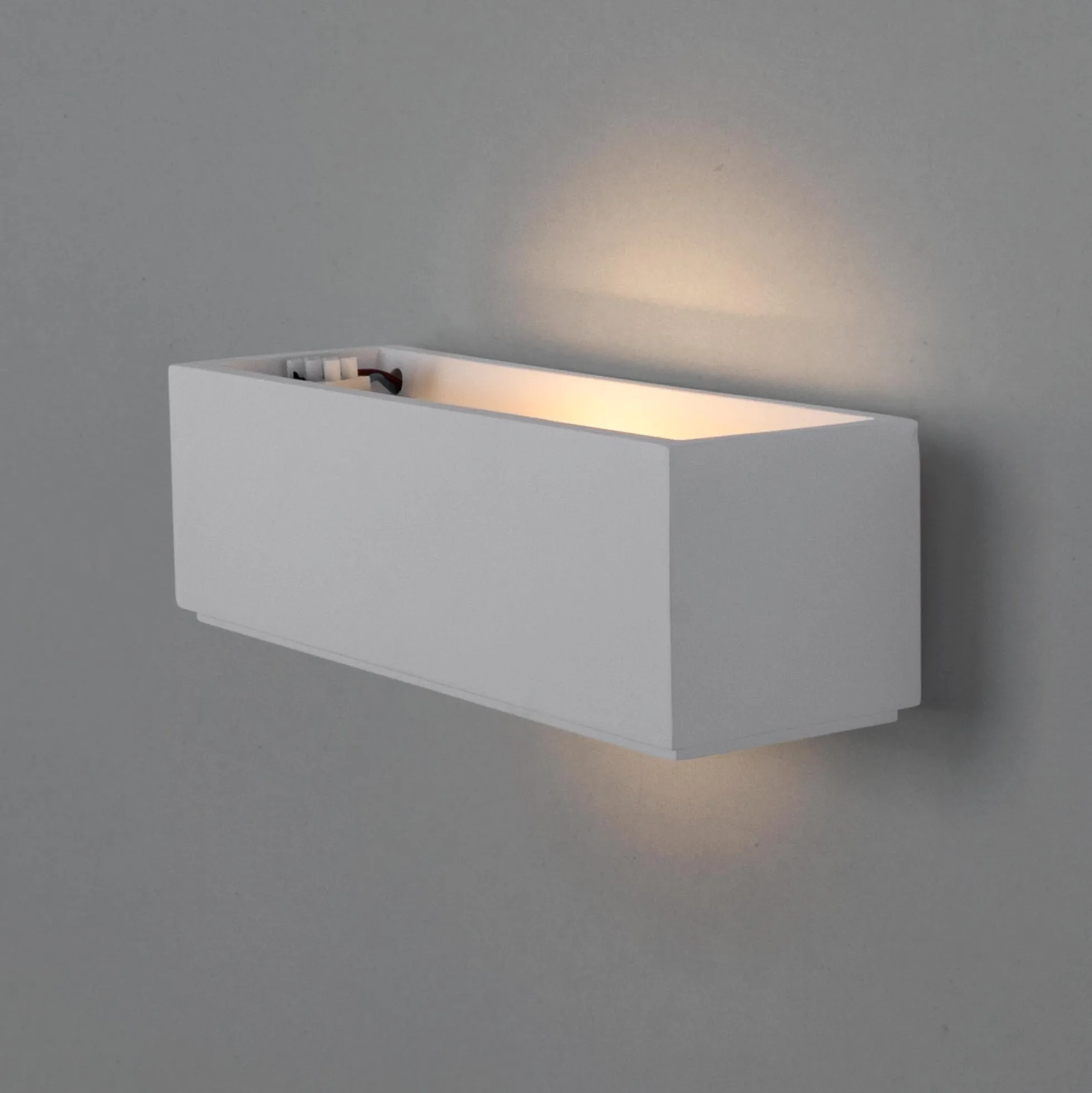 Aplique de pared escayola "Plast" - Bidireccional - 1 x G9