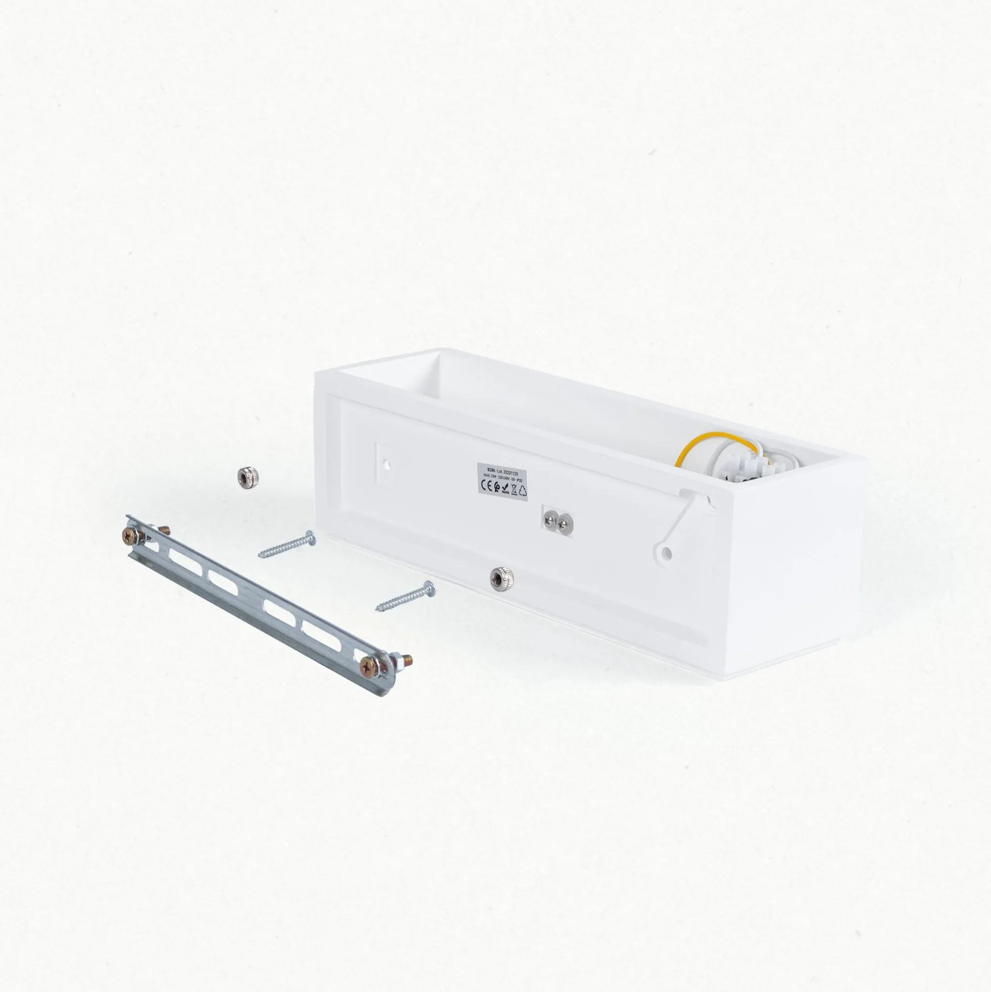 Aplique de pared escayola "Plast" - Bidireccional - 1 x G9