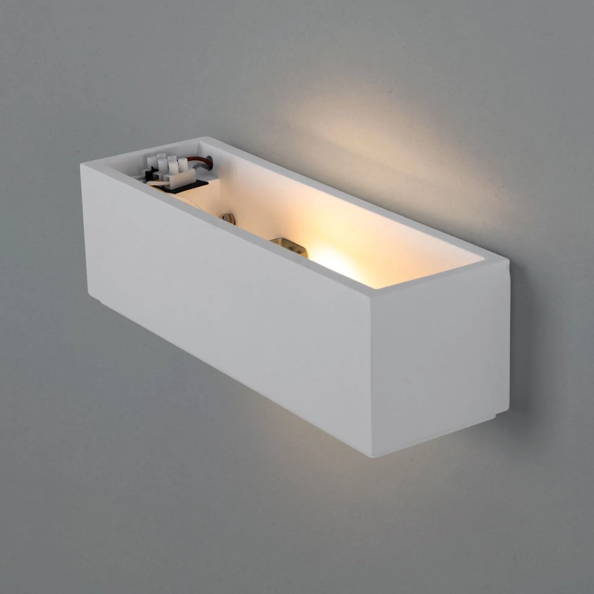 Aplique de pared escayola "Plast" - Bidireccional - 1 x G9