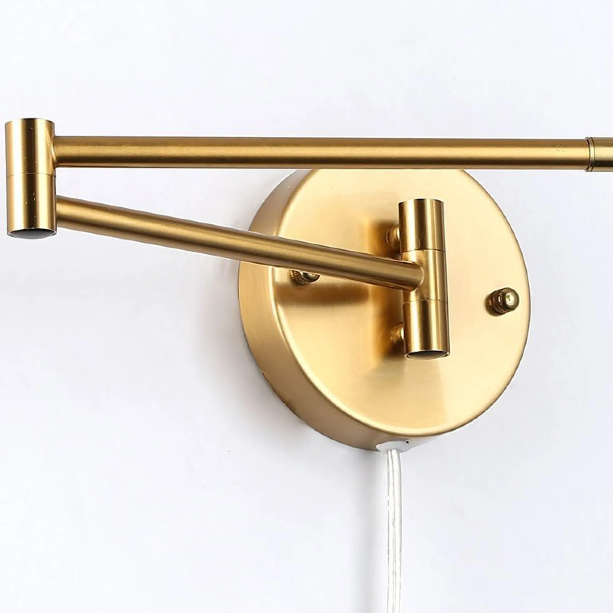 Aplique de pared extensible con enchufe "Lisa" - E27 G45