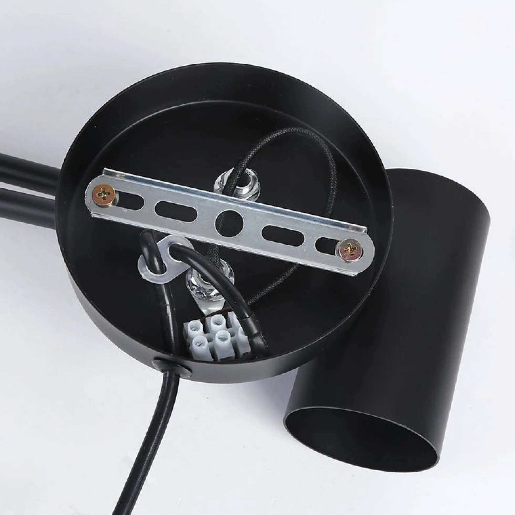 Aplique de pared extensible con enchufe "Lisa" - E27 G45