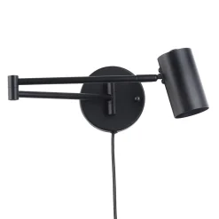 Aplique de pared extensible con enchufe