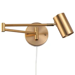 Aplique de pared extensible con enchufe