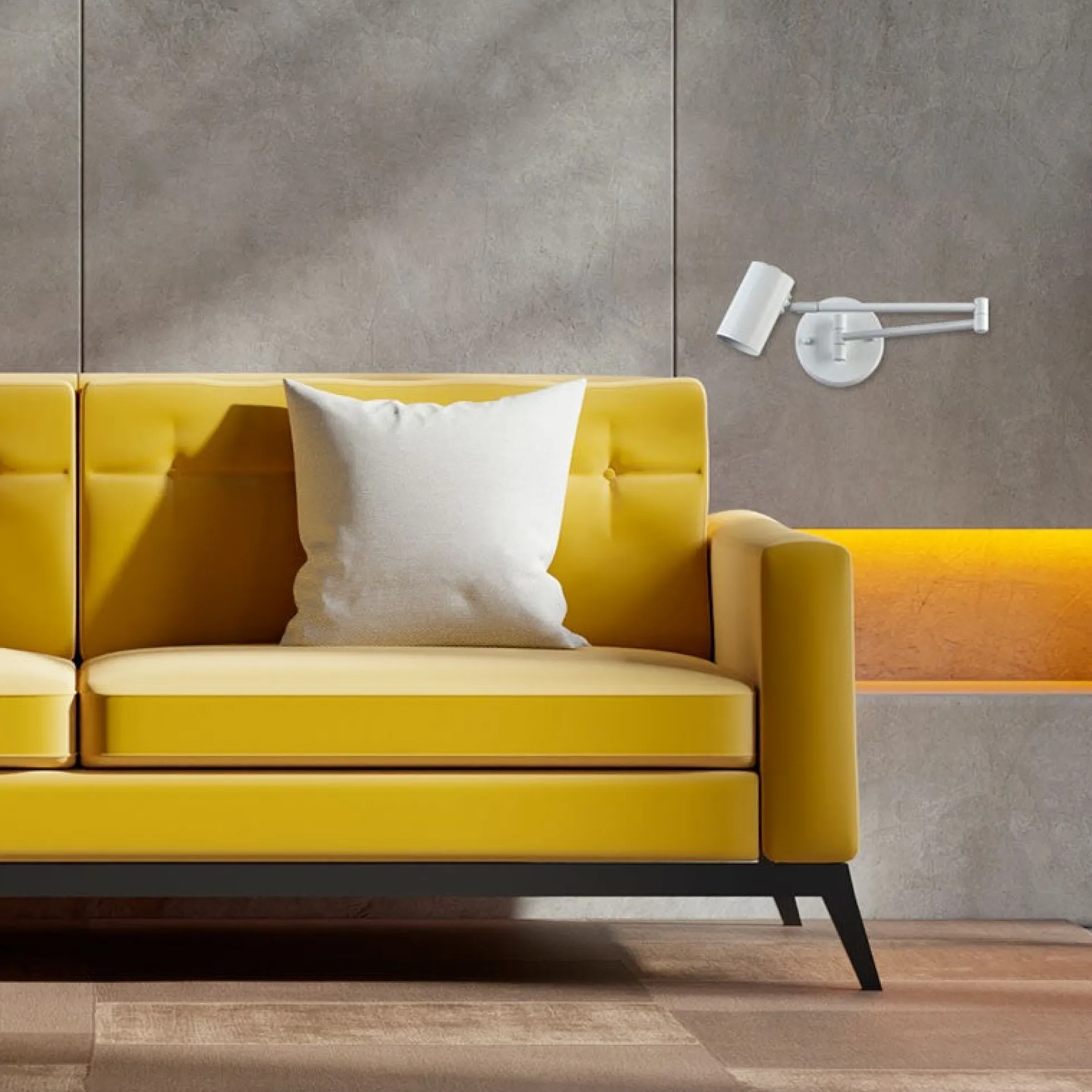 Aplique de pared extensible "Paula" - E27 G45