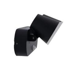 Aplique de pared exterior doble con sensor PIR 