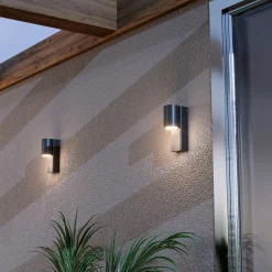 Aplique de pared exterior en aluminio