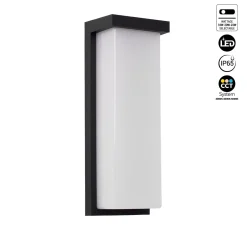 Aplique de pared exterior en aluminio "Retal" - Potencia ajustable: 18W-20W-22W - CCT- IP65