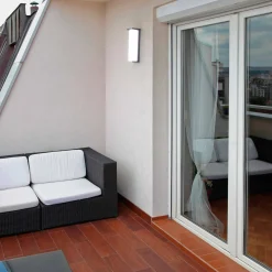 Aplique de pared exterior en aluminio 