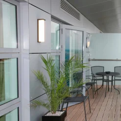 Aplique de pared exterior en aluminio 