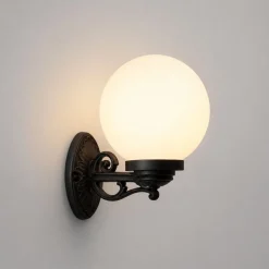 Aplique de pared exterior globo 
