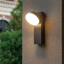 Aplique de pared exterior LED orientable "ATLAS" 9,5W IP54