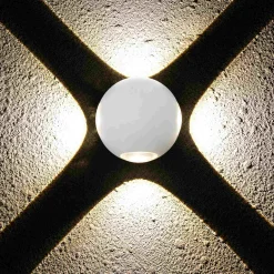 Aplique de pared exterior LED