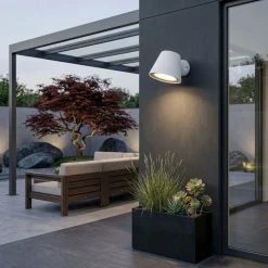 Aplique de pared exterior LED 