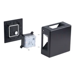 Aplique de pared exterior LED cuadrado 