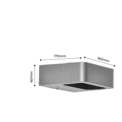 Aplique de pared exterior LED 
