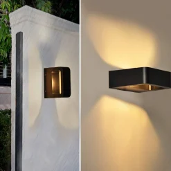 Aplique de pared exterior LED 