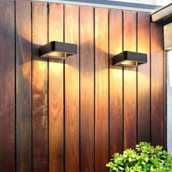 Aplique de pared exterior LED 
