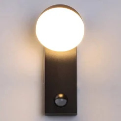 Aplique de pared exterior LED con sensor PIR