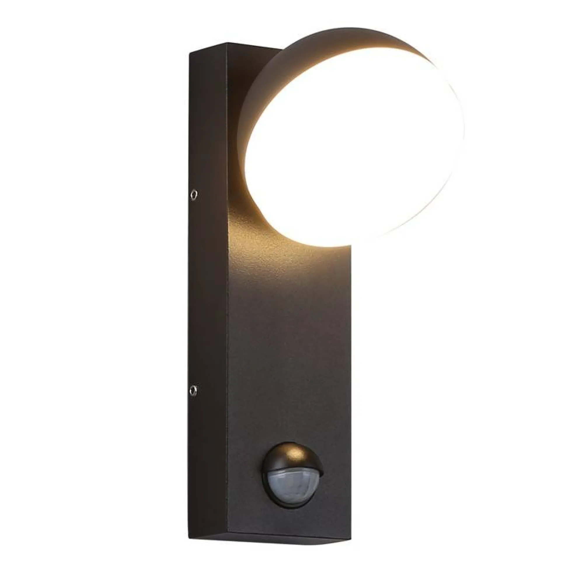 Aplique de pared exterior LED con sensor PIR "ATLAS" 10W IP54