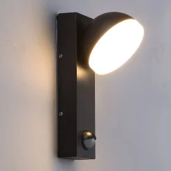 Aplique de pared exterior LED con sensor PIR