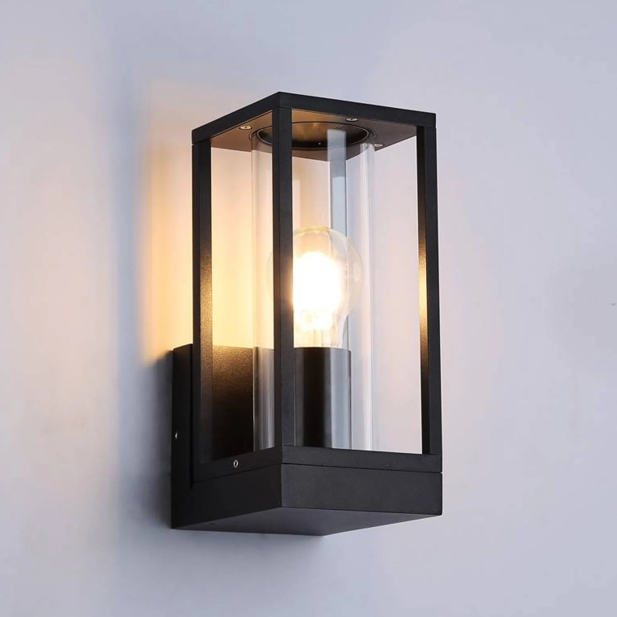 Aplique de pared exterior "LUZY" E27 IP44
