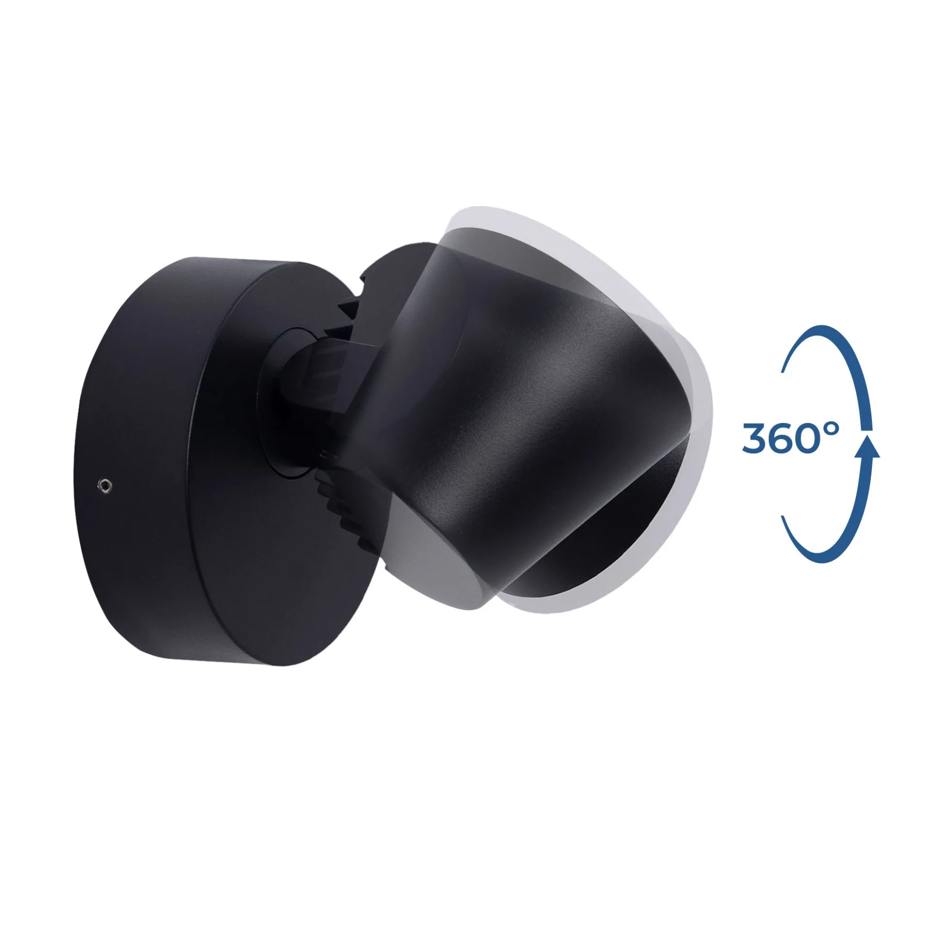 Aplique de pared exterior orientable "Stan" - 12,5W - 3000K - IP54