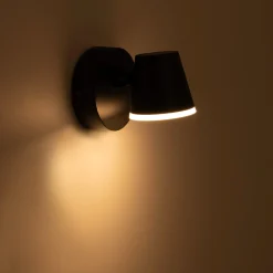 Aplique de pared exterior orientable