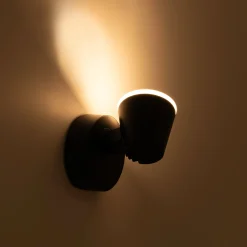 Aplique de pared exterior orientable