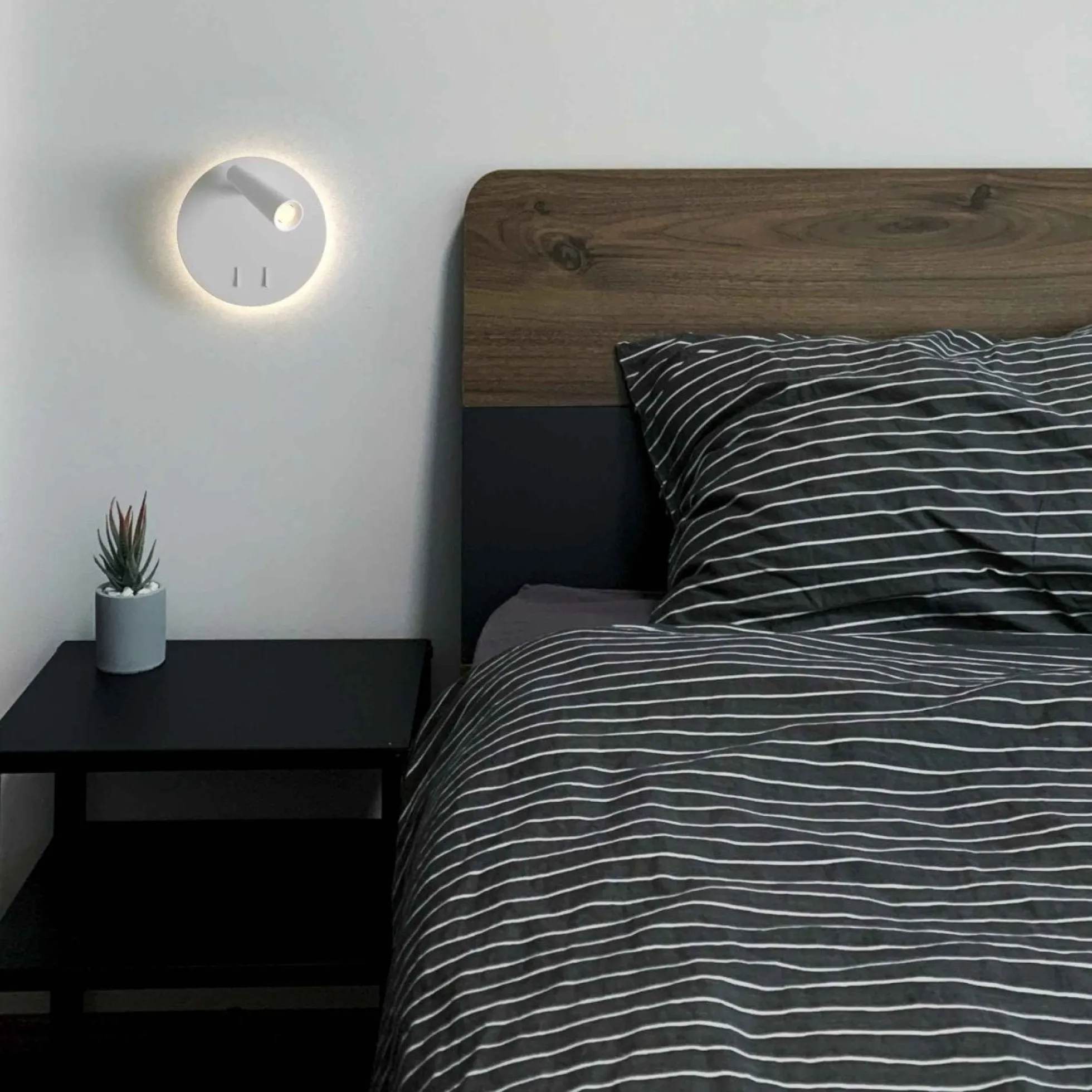 Aplique de pared "FELAM" - 3W + 6W - 2700K - CRI 85