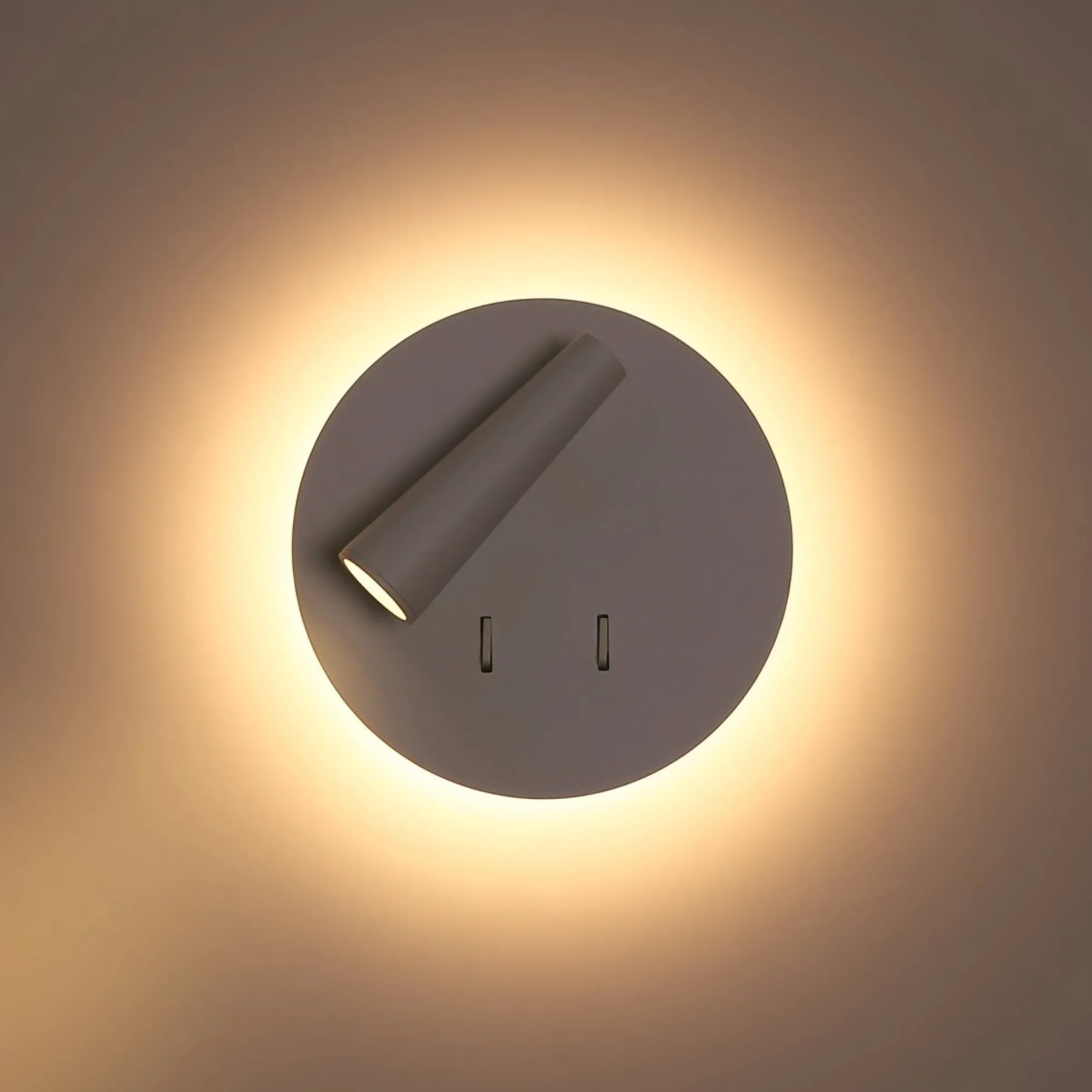 Aplique de pared "FELAM" - 3W + 6W - 2700K - CRI 85