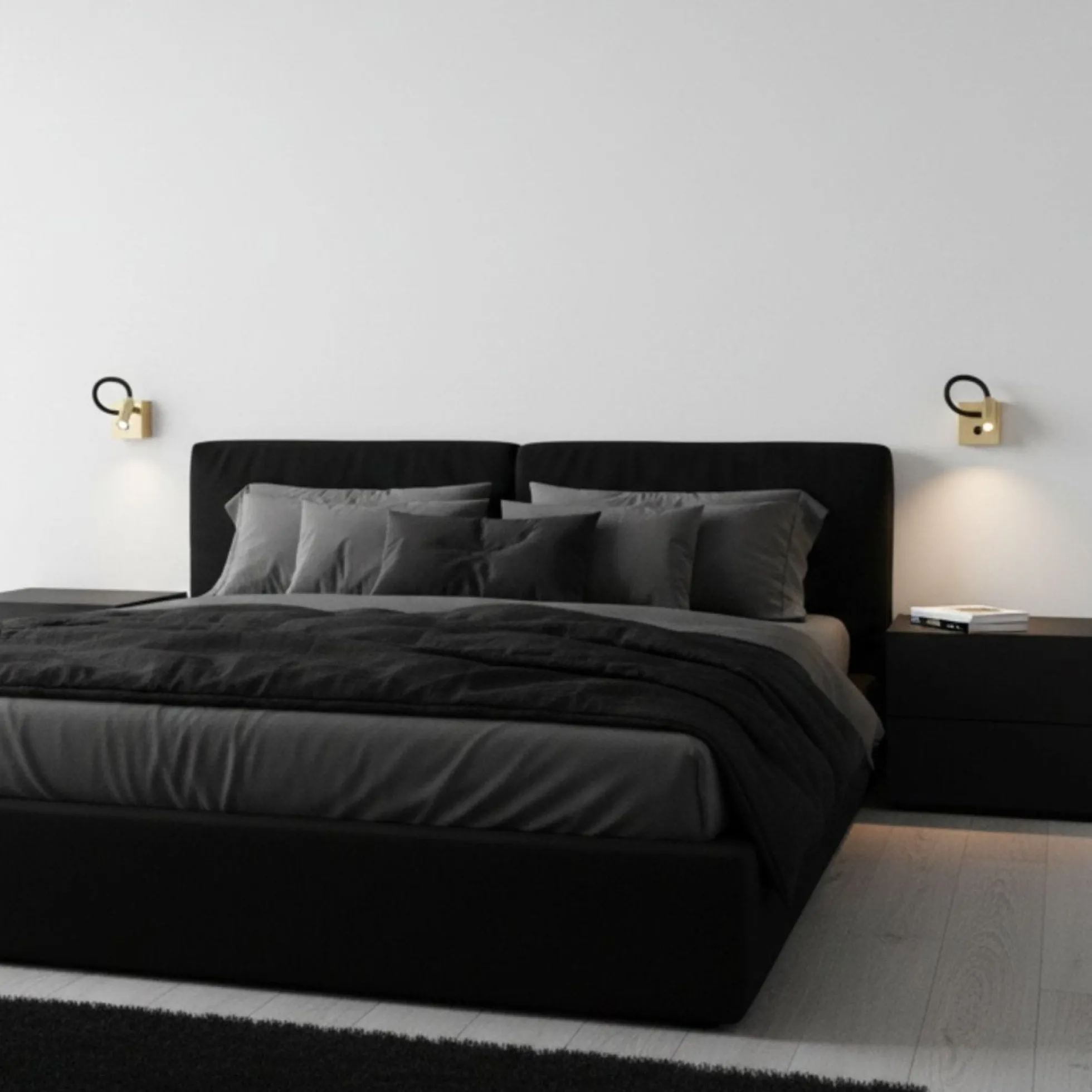 Aplique de pared flexible para lectura "Hale" - 3W
