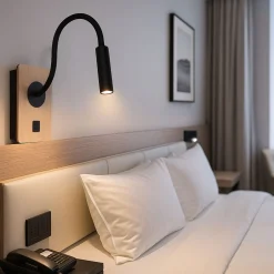 Aplique de pared flexible para lectura