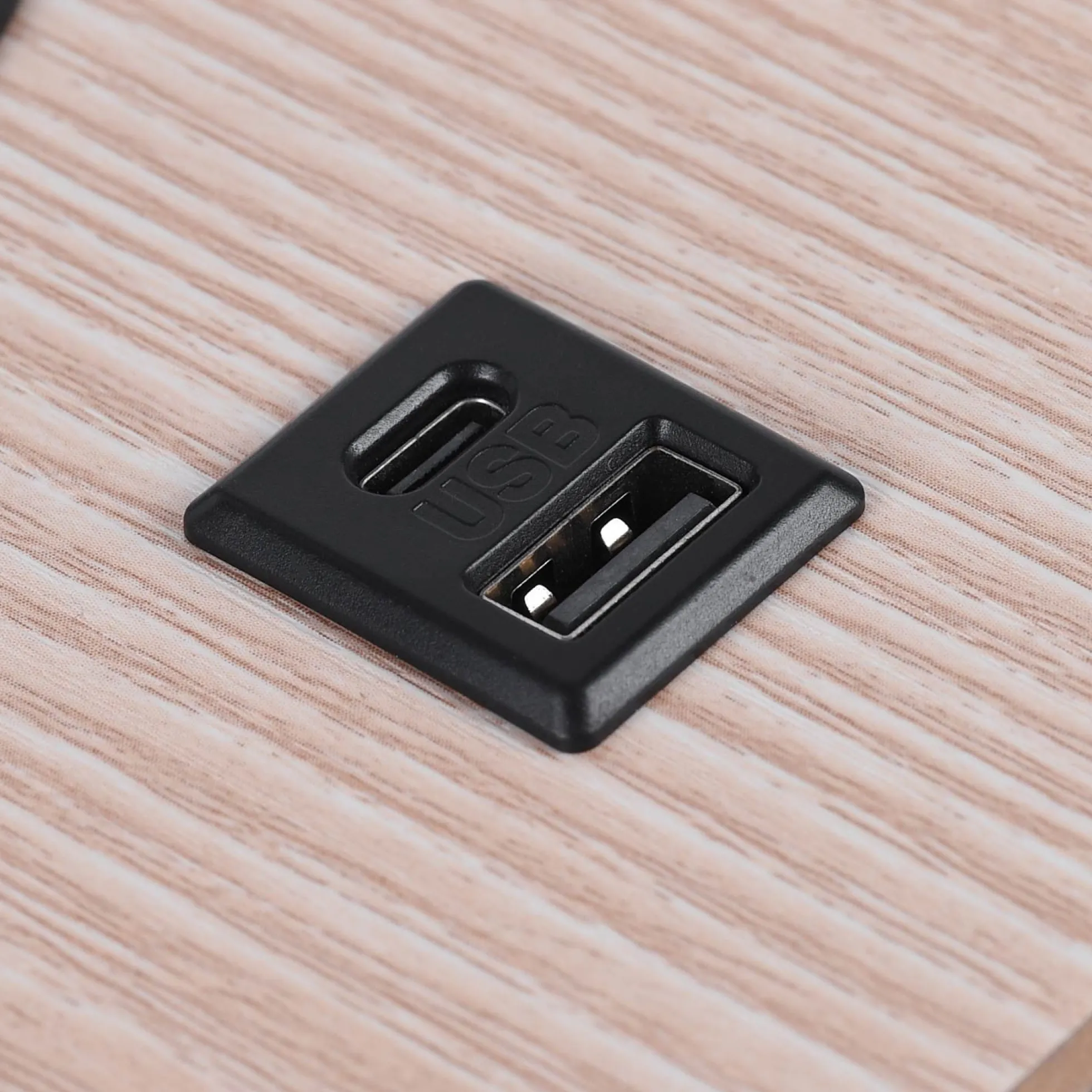 Aplique de pared flexible para lectura "LONDON" - Chip CREE - 3W - USB+USBC