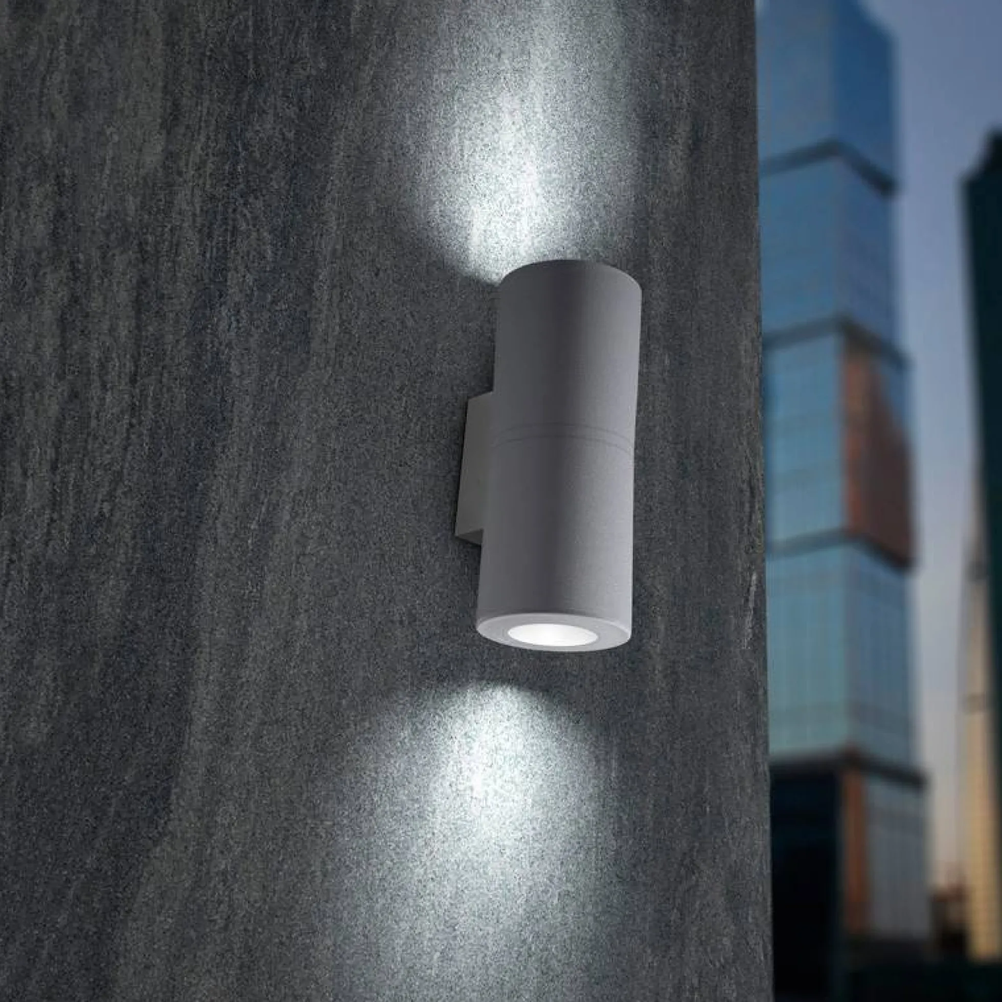 Aplique de pared FUMAGALLI FRANCA 90 2L GU10 7W CCT IP55