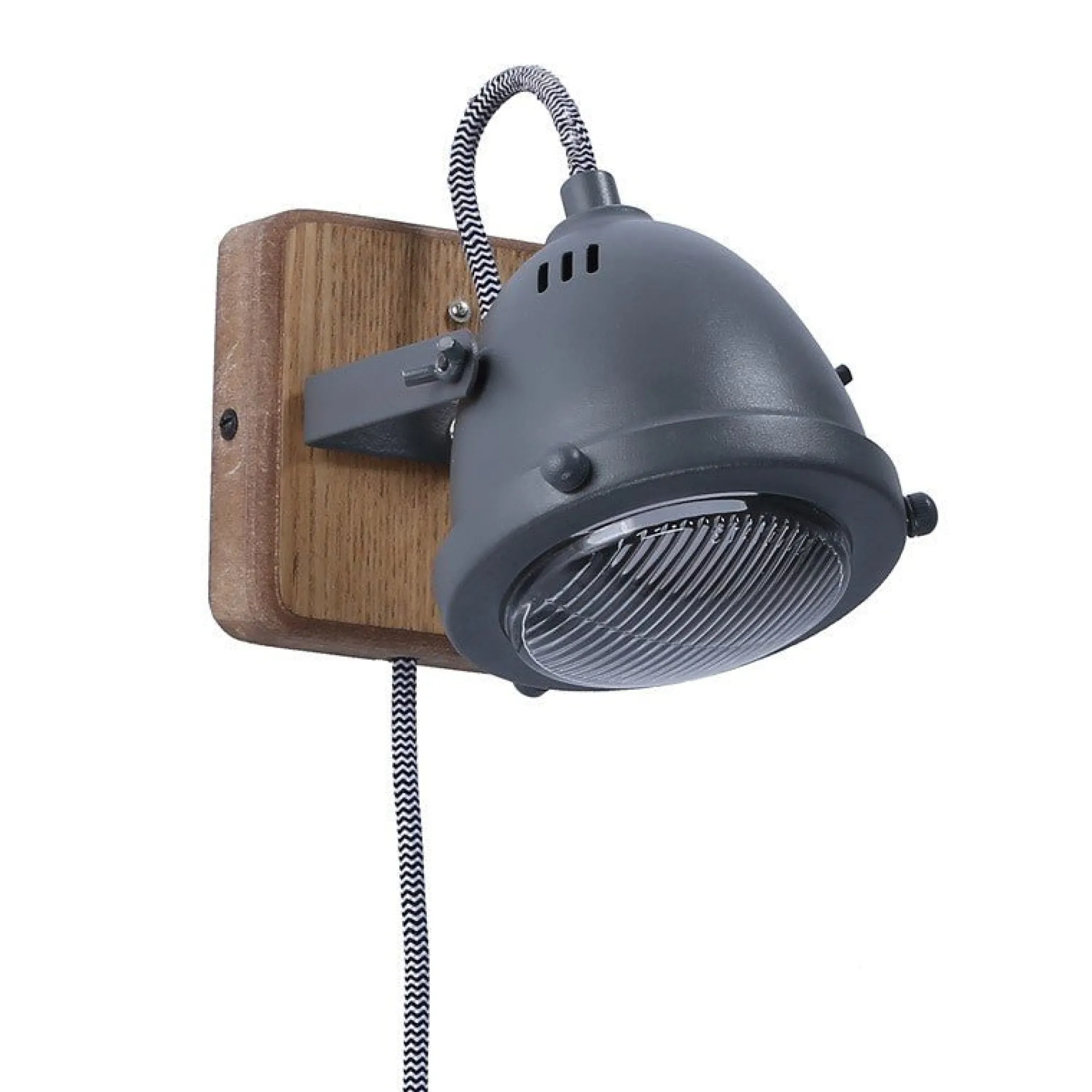 Aplique de pared industrial "Mott" - Orientable - GU10 Incluida