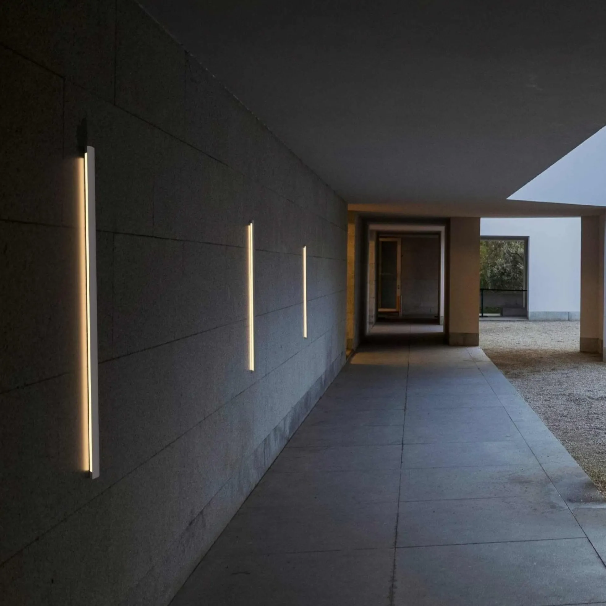Aplique de pared interior/exterior - 22W - 2700K - 1100mm - IP65